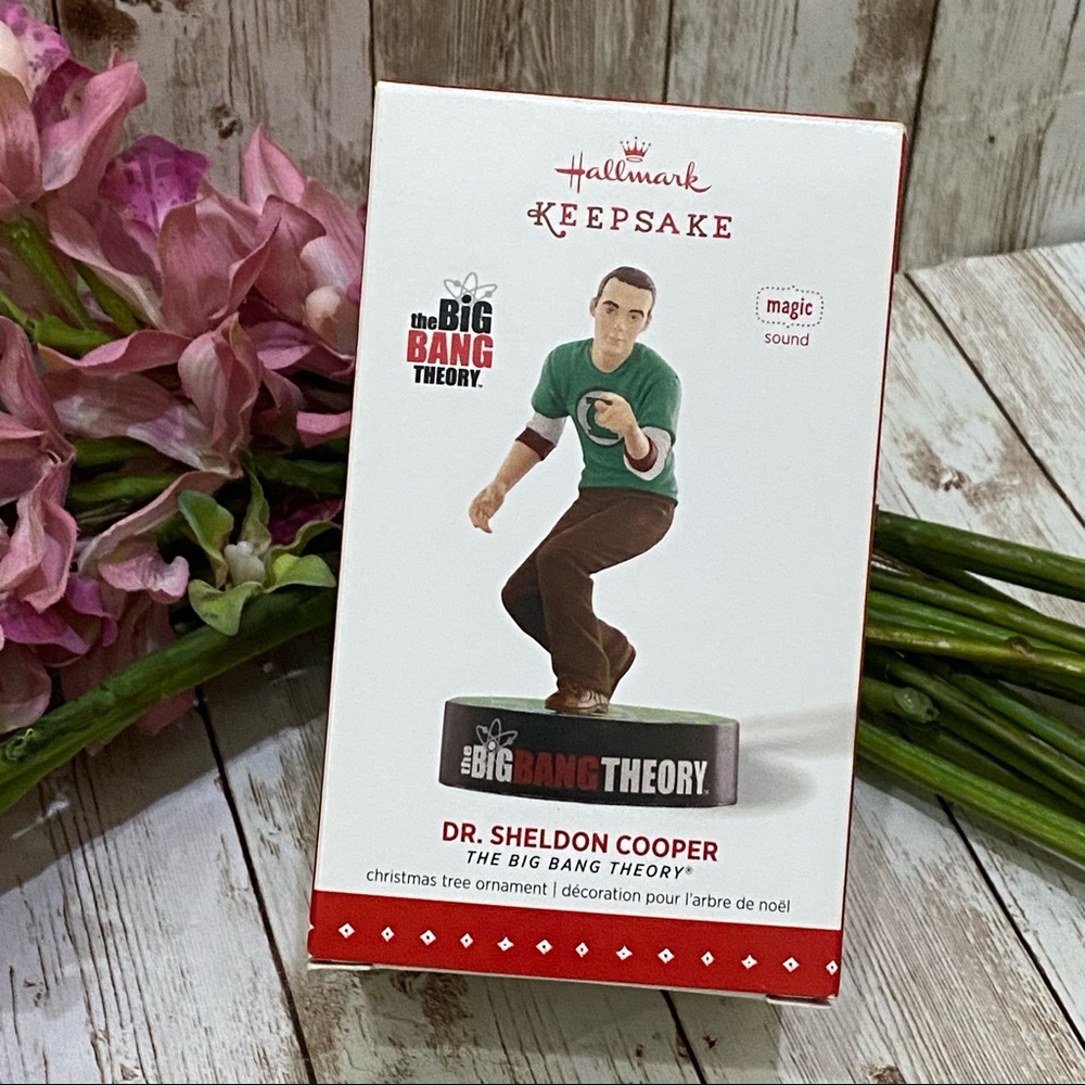 2015 Hallmark Bing Bang Theory Dr Sheldon Cooper Ornament